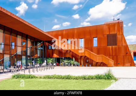 The Karcher Hala Cracovia, a multipurpose arena complex in Krakow, Poland. Stock Photo