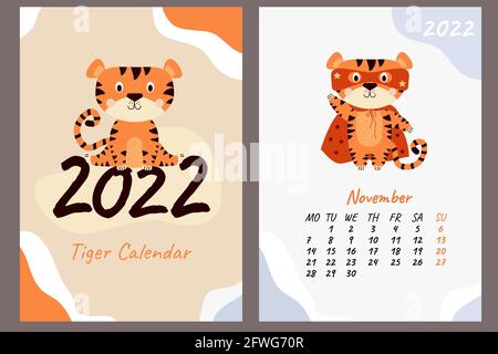Calendar Wizard 2022 November 2022 Calendar Template Illustration. Note, Scheduler, Diary,  Planner Document Template Illustration Stock Photo - Alamy