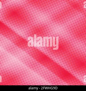 90-s style. Creative illustration in halftone style with pink gradient. Abstract colorful geometric background. Pattern for wallpaper, web page Stock Vector