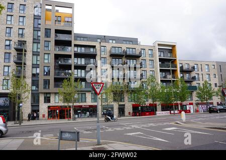 Colindale Avenue, London, United Kingdom Stock Photo