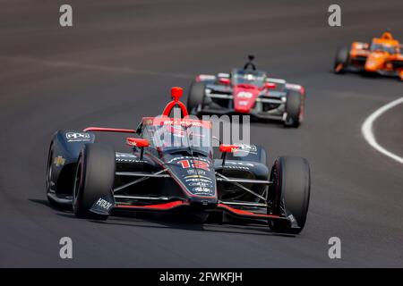 Indianapolis, Indiana, USA. 20th May, 2021. WILL POWER (12) of Toowoomba, Australia practices for the 105th Running Of The Indianapolis 500 at the Indianapolis Motor Speedway in Indianapolis, Indiana. Credit: Brian Spurlock Grindstone Media/ASP/ZUMA Wire/Alamy Live News Stock Photo