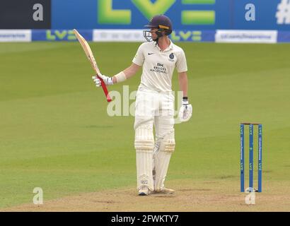 London, UK. 23 May, 2021. London, UK. as Surrey take on Middlesex in  the County Championship at the Kia Oval, day four. David Rowe/Alamy Live News Stock Photo