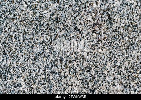 Natural black granite background. Day, horizontal shot front view. Stock Photo