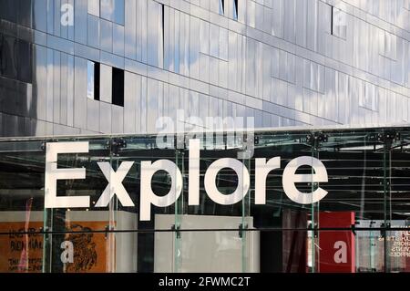 RIBA North Information Hub in Liverpool Stock Photo