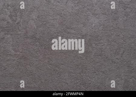 Texture of rough plastered gray wall with scratches. Surface of rough concrete scratched stucco. Abstract architecture stuccoing backdround. Stock Photo