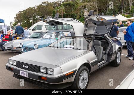 DMC DeLorean American sports car Stock Photo