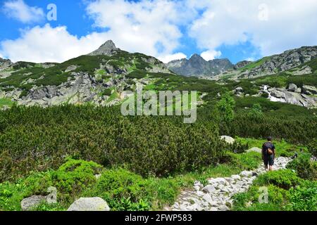 Mount Rysy Summit Mount Rysy Summit Stock Photo - Alamy