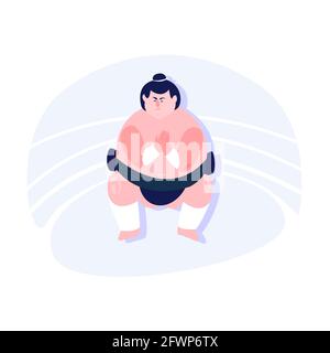 Sumo Wrestler Stock Photo