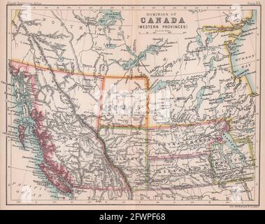 Map of Alberta Stock Photo - Alamy