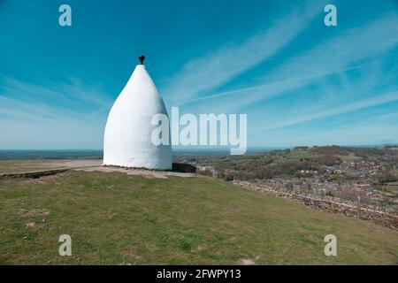 White Nancy monument Stock Photo