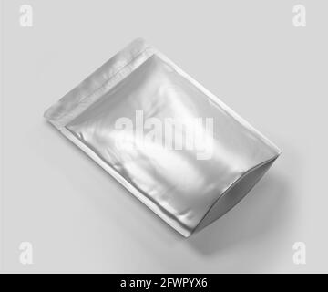 Blank Black And White Diecut Small Plastic Bag Mockup Isolated Stock Photo  - Download Image Now - iStock