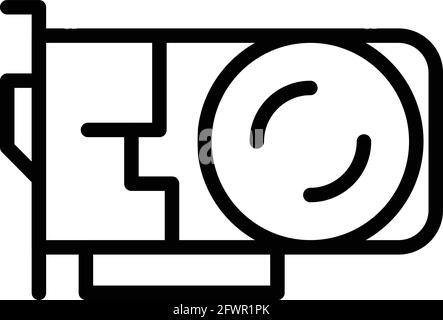 Laptop repair icon. Outline Laptop repair vector icon for web design isolated on white background Stock Vector
