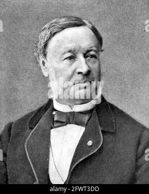 THEODOR SCHWANN (1810-1882) German physician and physiologist Stock Photo