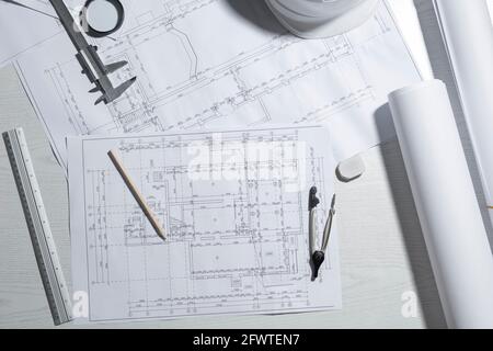civil engineer blueprints