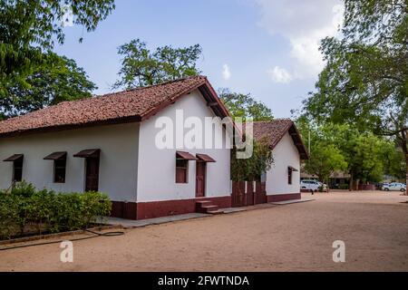 Various views of the Sabarmati Ashram Stock Photo