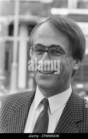 Assignment CNV Dienstenbond, September 30, 1988, The Netherlands, 20th century press agency photo, news to remember, documentary, historic photography 1945-1990, visual stories, human history of the Twentieth Century, capturing moments in time Stock Photo
