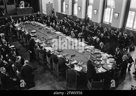 Opening NATO Conference at The Hague, reviews, 12 May 1964, Overviews, Openings, The Netherlands, 20th century press agency photo, news to remember, documentary, historic photography 1945-1990, visual stories, human history of the Twentieth Century, capturing moments in time