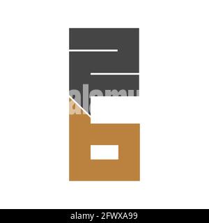 Alphabet letters Initials Monogram logo BZ, ZB, Z and B Stock Vector