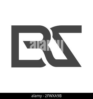 Alphabet letters Initials Monogram logo BZ, ZB, Z and B Stock Vector