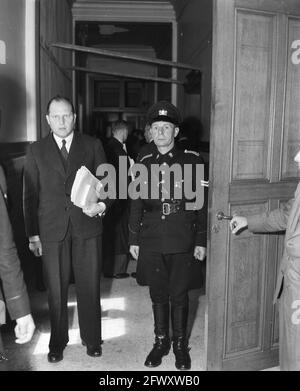 Arnold Meijer court case. Arnold Meijer leaving the courthouse in