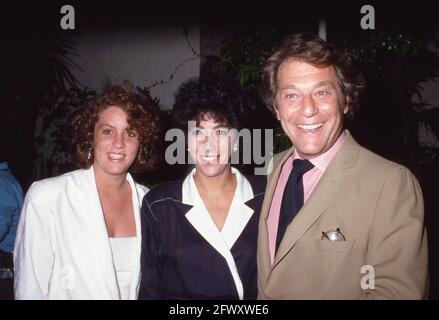 George Segal And Marion Sobel  with daughter Polly Segal Circa 1980's Credit: Ralph Dominguez/MediaPunch Stock Photo