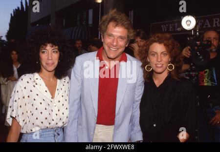 George Segal And Marion Sobel  with daughter Polly Segal Circa 1980's Credit: Ralph Dominguez/MediaPunch Stock Photo