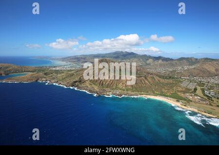 Koko Crater - Hawaii Stock Photo