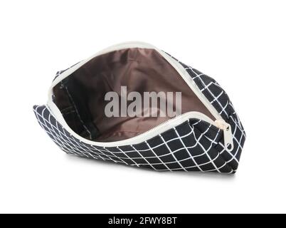 Pencil case on white background Stock Photo