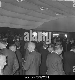 Reception on the occasion of the opening, 24 September 1968, group portraits, receptions, The Netherlands, 20th century press agency photo, news to re Stock Photo