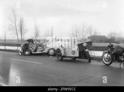 car accident, 1961 Stock Photo - Alamy