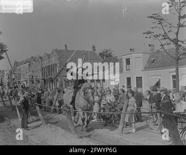 Ring stabbing Middelburg, August 25, 1949, RINGSTEKEN, The Netherlands, 20th century press agency photo, news to remember, documentary, historic photography 1945-1990, visual stories, human history of the Twentieth Century, capturing moments in time Stock Photo
