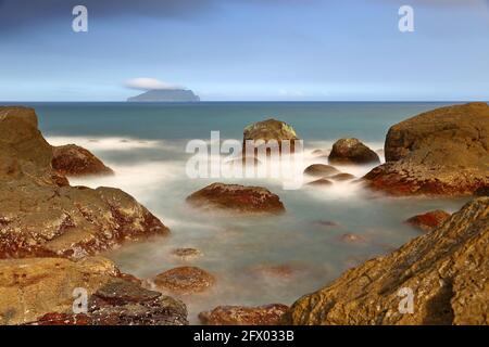 Longdong Bay at Northeast coast of Taiwan (New Taipei City and Yilan)  National Scenic Area Stock Photo - Alamy