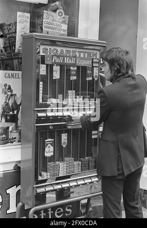 cigarette vending machine history The time when there were