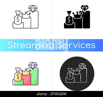 Subscription plans icon Stock Vector