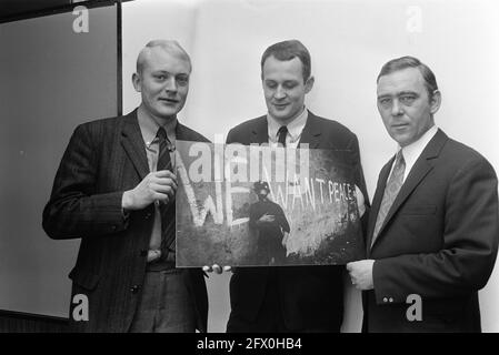 World Press Photo 1969 . Leif Engberg (best photographer) Hans Jorg Anders (best photo), Karel Vereecken (best Dutch press photo), December 19, 1969, photographers, photography, The Netherlands, 20th century press agency photo, news to remember, documentary, historic photography 1945-1990, visual stories, human history of the Twentieth Century, capturing moments in time Stock Photo