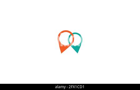 Location, placeholders, vector icon. Can be used for web and mobile. Navigation and map vector icon Stock Vector