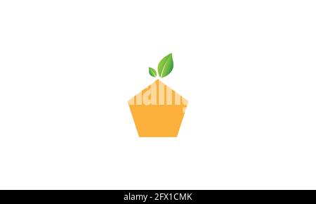 Potted plant icon. With outline, glyph, and filled outline styles or Plant in pot simple line vector icon. Symbol, logo illustration. Stock Vector