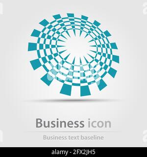 Originally created business icon for creative design tasks Stock Vector