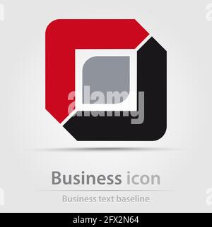 Originally created business icon for creative design tasks Stock Vector