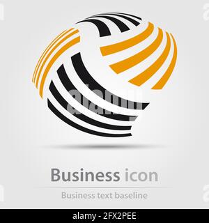 Originally created business icon for creative design tasks Stock Vector