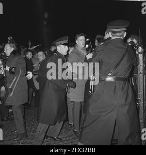 Princess Irene and Prince Don Carlos, crowds, February 8, 1964, princesses, The Netherlands, 20th century press agency photo, news to remember, documentary, historic photography 1945-1990, visual stories, human history of the Twentieth Century, capturing moments in time Stock Photo