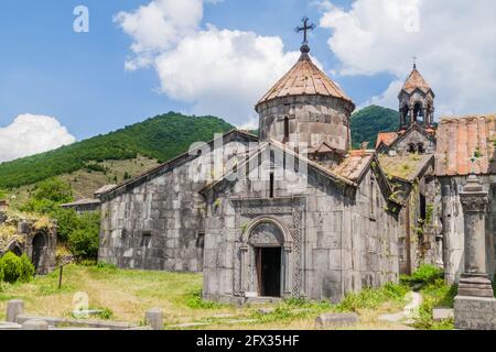 View of Haghpat monastery in northern Armenia Stock Photo