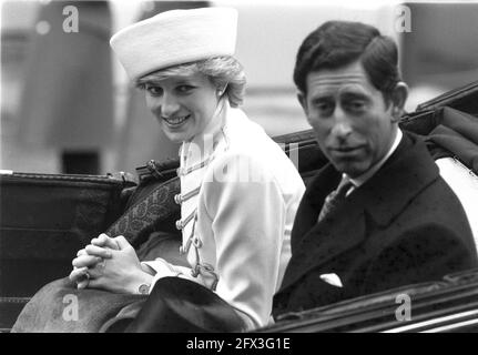 25,March,1987 Princess of Wales attends the reception for the Saudi ...