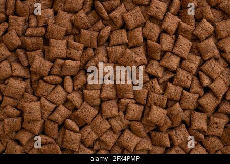 Chocolate pillows, healthy breakfast as background Stock Photo - Alamy