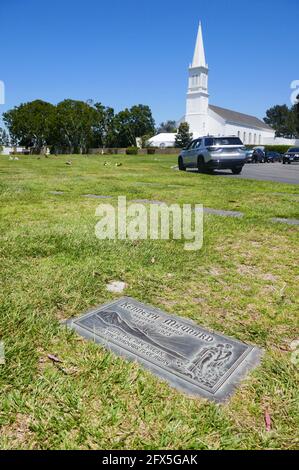 Cypress, California, USA 24th May 2021 A general view of atmosphere of actor Kenneth Maynard's Grave, aka Ken Maynard at Forest Lawn Cypress Memorial Park on May 24, 2021 in Cypress, California, USA. Photo by Barry King/Alamy Stock Photo Stock Photo