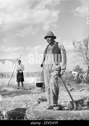 U.S. Farm Security Administration (FSA) borrower, Carey Station, Georgia, USA, Jack Delano, U.S. Farm Security Administration, November 1941 Stock Photo