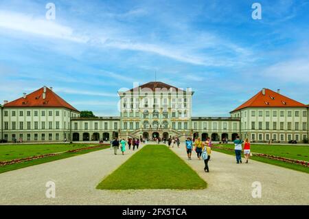 Nymphenburg Palace, Munich, Bavaria, Germany Stock Photo