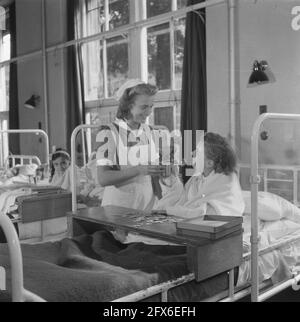 , medicine, 1945, The Netherlands, 20th century press agency photo, news to remember, documentary, historic photography 1945-1990, visual stories, human history of the Twentieth Century, capturing moments in time Stock Photo