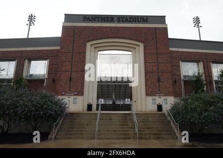 A general view of the Panther Stadium at  Blackshear Field  exterioron the campus of Prairie View A&M University, Tuesday, May 25, 2021, in Prairie Vi Stock Photo
