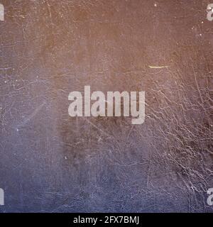 Texture of old battered leather for background and design Stock Photo